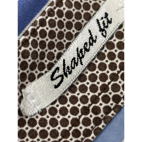 Bugatchi Uomo Button-Down Dress Shirt Mens XL Blue Vertical Striped Modern - Picture 5 of 9